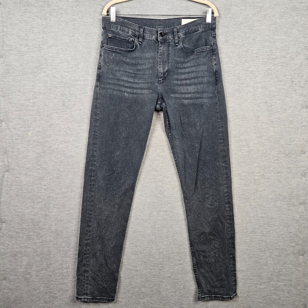rag & bone Fit 2 Slim Light Black Mid rise Men's Casual Jean Size 32